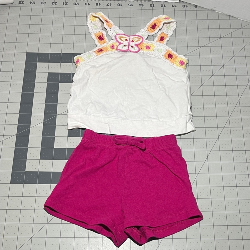 Faded Glory Magenta Kids Shorts